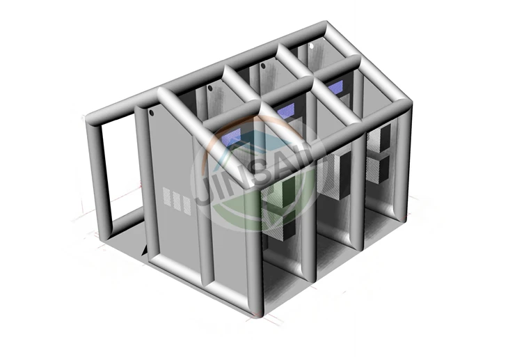 3 Booth Shower Tent